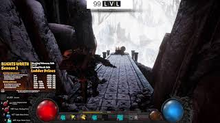 99 lvl  4 days to end  Blights Wrath  Play To Earn [upl. by Ailongam]