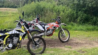 KTM HusqvarnaSWM 125 RIDE motorrad husqvarna ktm [upl. by Reagen]