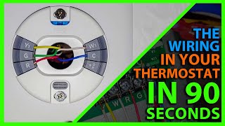 Thermostat Wiring Explained in 90 Seconds [upl. by Lettie253]