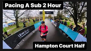 Pacing a Sub 2 Hour Half Marathon [upl. by Arch]