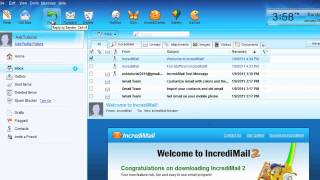 Como instalar y utilizar Incredimail [upl. by Nolyat]