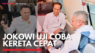 Jokowi Uji Coba Kereta Cepat  IDX CHANNEL [upl. by Deevan30]