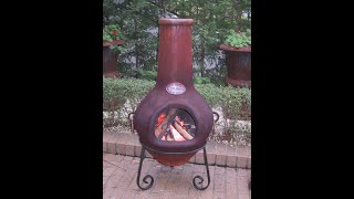 How to light your Aussie Heatwave Chiminea and be virtually smoke free [upl. by Nets]