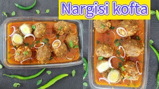 Nargisi Kofta Recipe  Egg kofta [upl. by Brechtel]