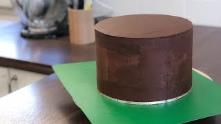 How to make chocolate ganache  4 mins｜Irmas Fondant Cakes [upl. by Uhej]