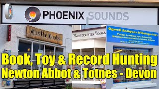 BOOK  Toy  RECORD Hunting In NEWTON Abbot  TOTNES  Devon  MATCHBOX  Corgi  PICADOR [upl. by Yssis573]