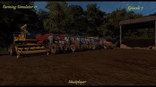 Fs17  Coldborough Park Farm Multiplayer  Episode 7 Last of the silage [upl. by Solracesoj]