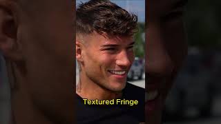 Textured Fringe Men Haircut shorts menshairstyles menshair oldmoneyaesthetic [upl. by Aneroc]