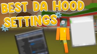 Best Da Hood Settings In 2023  sens macro shaders fps increase [upl. by Oralia915]