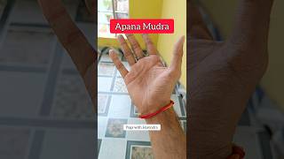 Apana Mudra Benefits  Hasta mudras shorts short mudra [upl. by Stegman522]