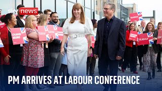 Sir Keir Starmer arrives at Labour Party conference as freebies row persists [upl. by Cecelia150]