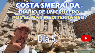 Costa Smeralda  Diario de un Crucero por el mar mediterráneo Día 5 [upl. by Kcirdehs]