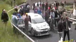 23°Rally della Lanterna 2007  Felice Re Crash [upl. by Selegna332]