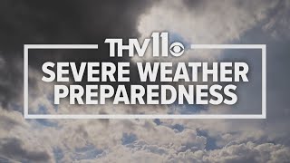 How to be prepared for severe weather with the THV11 weather team [upl. by Aitsirt615]