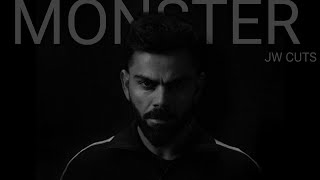 MONSTER song ft Virat Kohli version KGF chapter 2MONSTER ⚔️VIRATHappy Birthday 👑JW CUTS [upl. by Ivey]