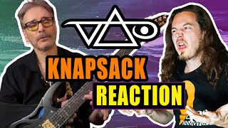 Is Steve Vai An Alien Knapsack Reaction [upl. by Elvira]