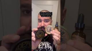 Short Beard Routine using DeathGripWax products beardcare beardroutine deathgripbrotherhood [upl. by Hodosh]