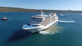 Silver Moon Silversea Cruises newest ultraluxury cruise ship [upl. by Khalid]