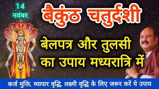 बैकुंठ चतुर्दशी पर करें ये 5 चमत्कारी उपाय हर कार्य में मिलेगी सफलता  BaikunthChaturdashi Bhakti [upl. by Hultin102]