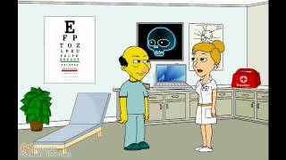 Nurse explains Macular Degeneration to a patient [upl. by Sherard753]