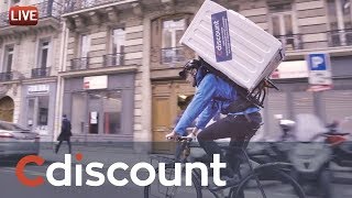 Livraison dans la journée sur Paris et sa région  Cdiscount [upl. by Saihttam]