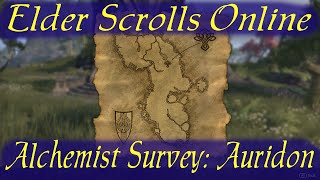 Alchemist Survey Auridon Elder Scrolls Online [upl. by Greenquist]