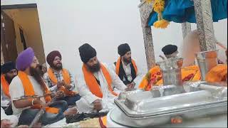 Anand Sahib path Jatha Raat ChuphraNKJSaheeda Sahib [upl. by Ainnat]