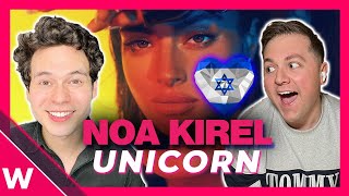 🇮🇱 Noa Kirel quotUnicornquot REACTION  Israel Eurovision 2023 [upl. by Ehrsam425]