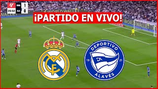 🔴 REAL MADRID vs ALAVES EN VIVO 🔴 JUEGA MBAPPE LA LIGA ESPAÑOLA 🏆FECHA 7 [upl. by Llenrod]