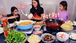 The MOST authentic Sichuan Mom on YT is making 2 Sichuan hot pots  Turkey meatball Recipe 麻辣火锅番茄火锅 [upl. by Sowell]