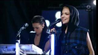 Tove Styrke  High And Low live on Nyhetsmorgon 2011 [upl. by Anilad]