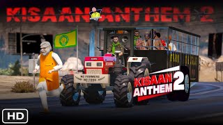 Kisaan Anthem 2MankirtJassNishawnAfsanaPunjabi GTA 5 Video 2021 [upl. by Sadira416]