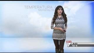 Fannia Lozano y el Clima Info7 Matutino 14Dic2015 0830 AM F ull HD [upl. by Kealey]