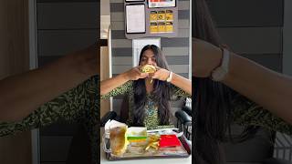 Shordar crispy veggie burger 🍔 mcdonalds ashortaday burger [upl. by Pappas]