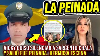 VICKY QUISO SILENCIAR A SARGENTO Y SALIO PEINADA NO SE LO AGUANTÓ QUE HERMOSOOOOOOOOOOOOOOOOOOOOOO [upl. by Giliane320]