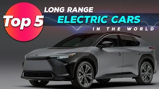 Top 5 longest Range Electric cars in the World  shorts  CarDrJJ Online [upl. by Eened]