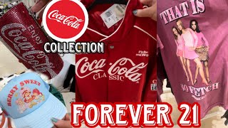 FOREVER 21 SHOPPING NEW FINDS FOREVER 21 SHOP WITH ME FOREVER 21 HAUL shopping FOREVER 21 COCA COLA [upl. by Grindlay16]