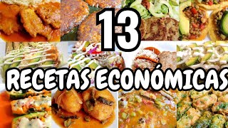 13 IDEAS DE COMIDAS ECONÓMICAS recipe viralvideo [upl. by Gherlein]