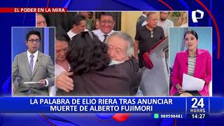 Elio Riera niega expulsión por parte de la familia Fujimori tras incidente en redes sociales [upl. by Aneeuq490]