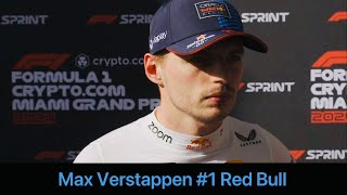 Max Verstappen Post Sprint Qualifying Interview  F1 2024 Miami GP [upl. by Cointon162]