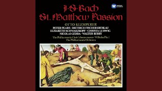 St Matthew Passion BWV 244 Pt 2 No 65 Aria quotMache dich mein Herze reinquot Bass [upl. by Akcebar]