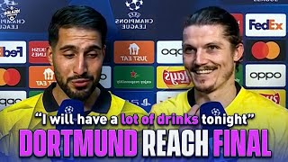 Marcel Sabitzer amp Emre Can speak after Dortmund beat PSG in UCL SFs  UCL Today  CBS Sports Golazo [upl. by Malvin700]