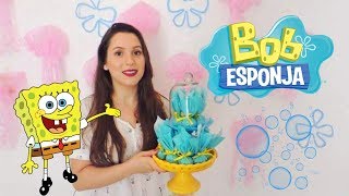 IDEIAS PARA FESTA BOB ESPONJA  DIY  Mania de Fita [upl. by Ap]