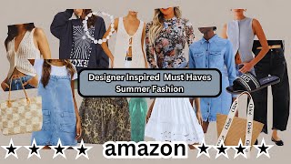 Designer Inspired Amazon Must Haves Favorite Affordable summer fashion [upl. by Rawdan665]