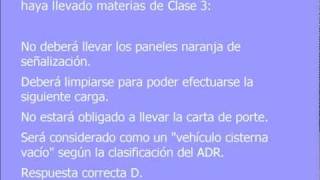 TEST 01 ADR EXAMEN CONSEJERO [upl. by Zsamot]