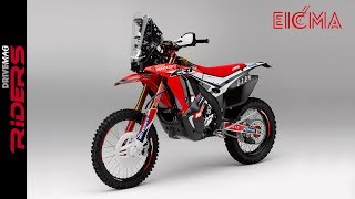 Honda CRF450L Rally Concept  Walkaround [upl. by Arimihc]