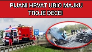 Pijani Hrvat ubio majku troje dece [upl. by Llenrag]