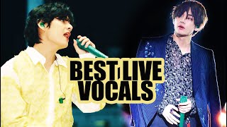 Kim Taehyung BTS V  Best Live Vocals [upl. by Ellenrahs533]