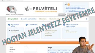 Unitut  Hogyan jelentkezz egyetemre [upl. by Inalel2]