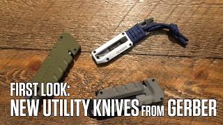 First Look The Gerber PrybridX Utility Knife [upl. by Nnyla]